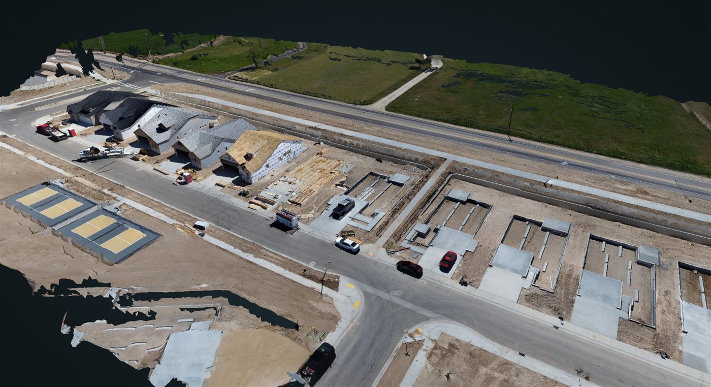 Construction site 3D model