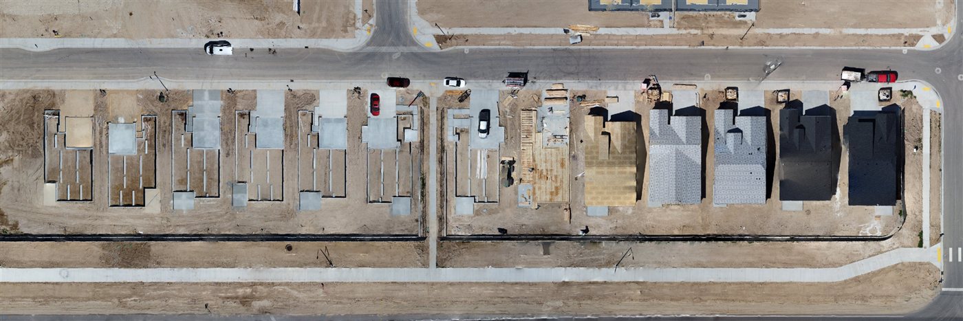 Construction site orthomosaic