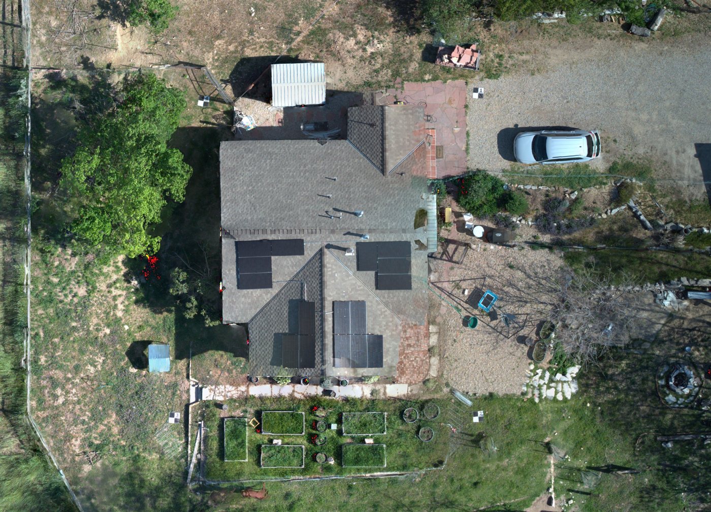 Residential property orthomosaic
